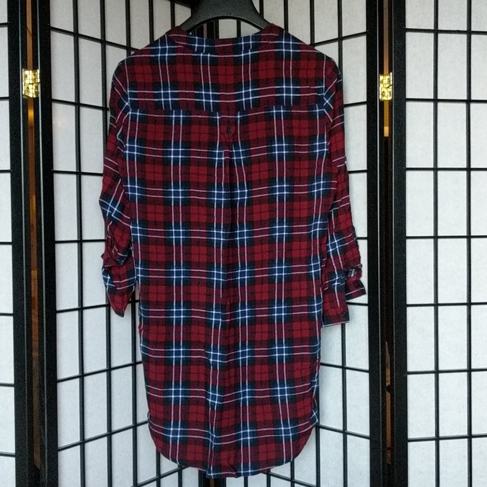 Mix By Hawthorn Stitch Fix Flannel Pullover Shirt View 2